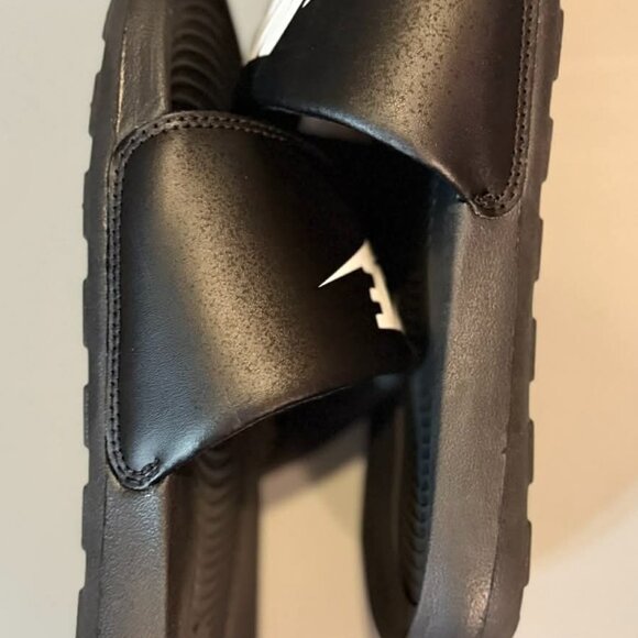 SIZE 8/9 Women's Black Nike Victori One Slide Sandals - NEW withoout box - Picture 7 of 13